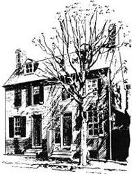 Casa di Poe a Baltimora nel 1833
