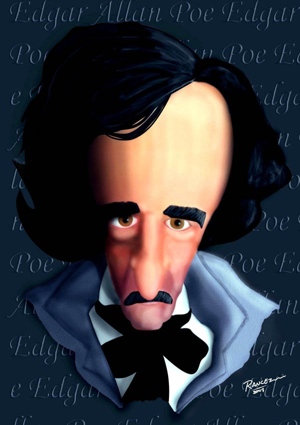 Caricatura di Poe